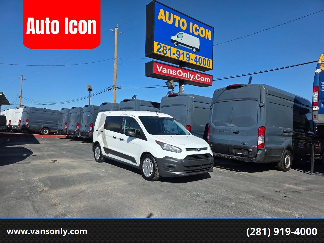 2018 Ford Transit Connect Van XL — Cargo Van — 137,309 mi — Houston, TX