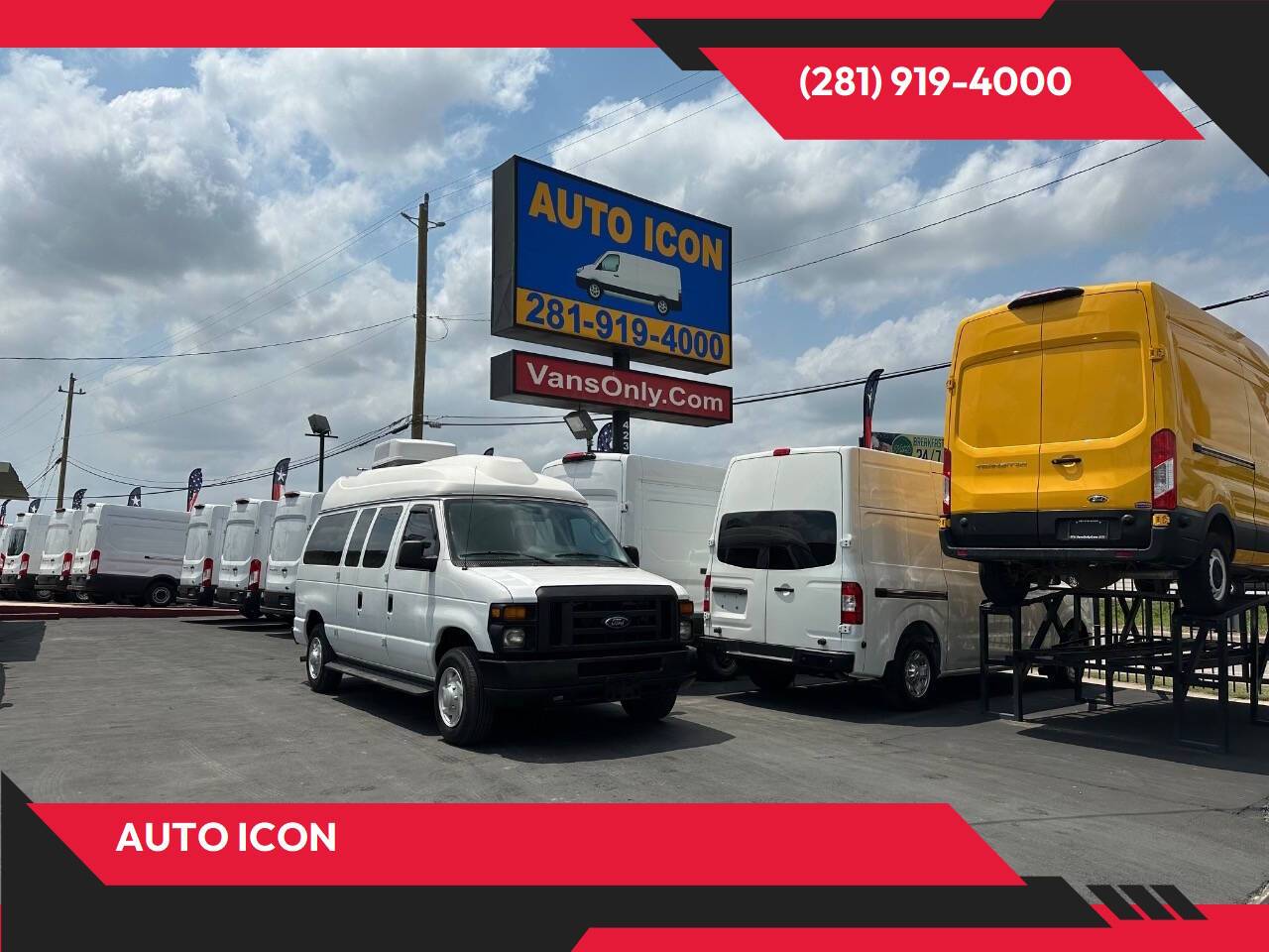 2012 Ford Econoline Wagon E-150 XL — Passenger Van — 28,463 mi — Houston, TX