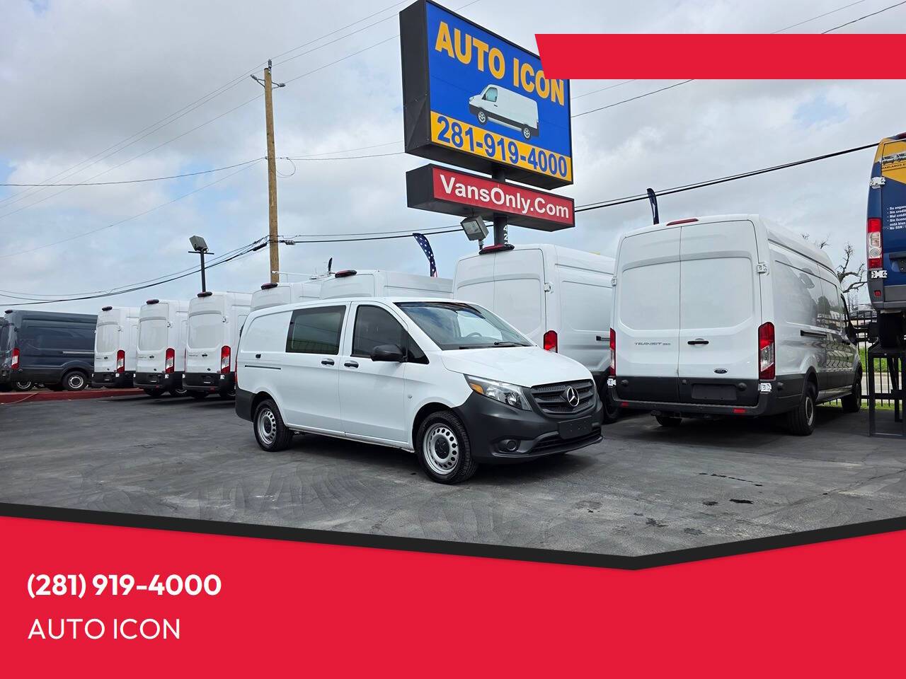 2019 Mercedes-Benz Metris Cargo Van Standard — Cargo Van — 125,569 mi — Houston, TX