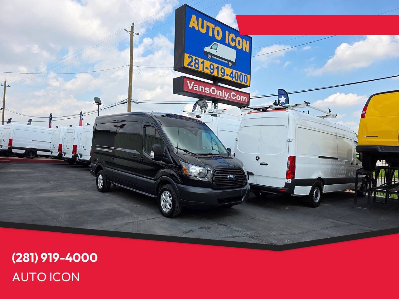 2015 Ford Transit Cargo Van T-250 — Cargo Van — 124,022 mi — Houston, TX