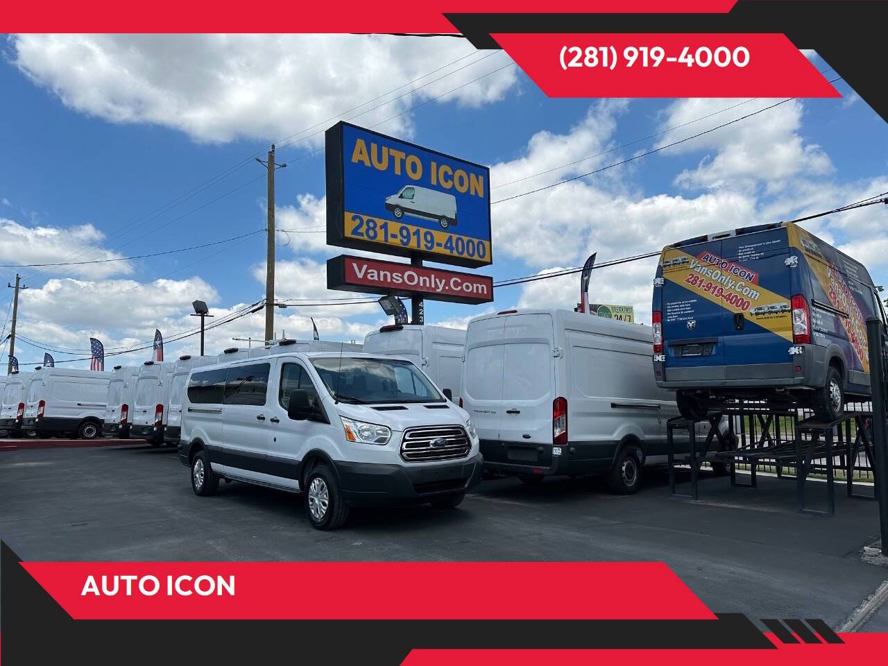 2018 Ford Transit Passenger Wagon T-350 XLT — Passenger Van — 155,022 mi — Houston, TX