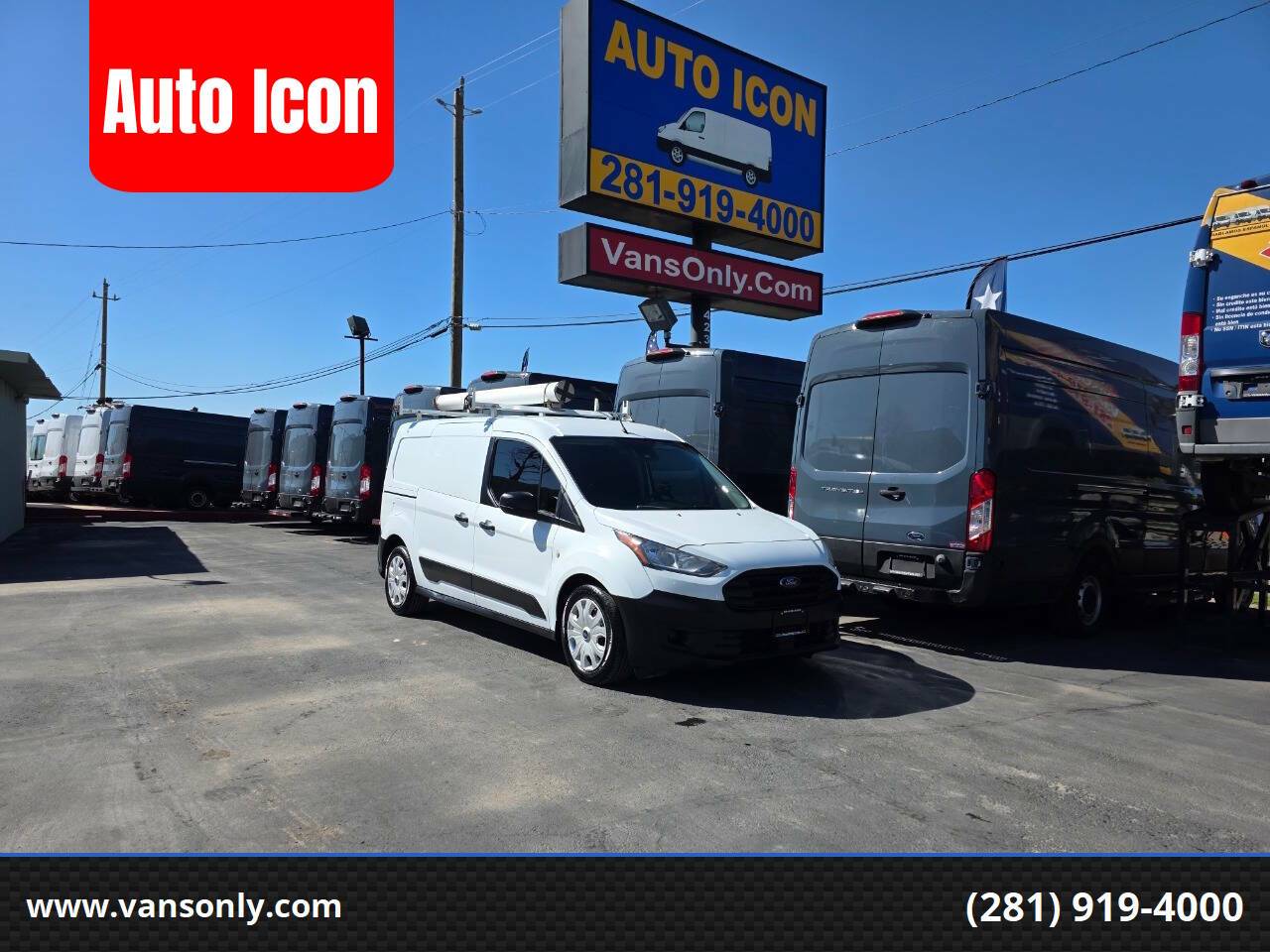2021 Ford Transit Connect Van XL — Cargo Van — 68,721 mi — Houston, TX