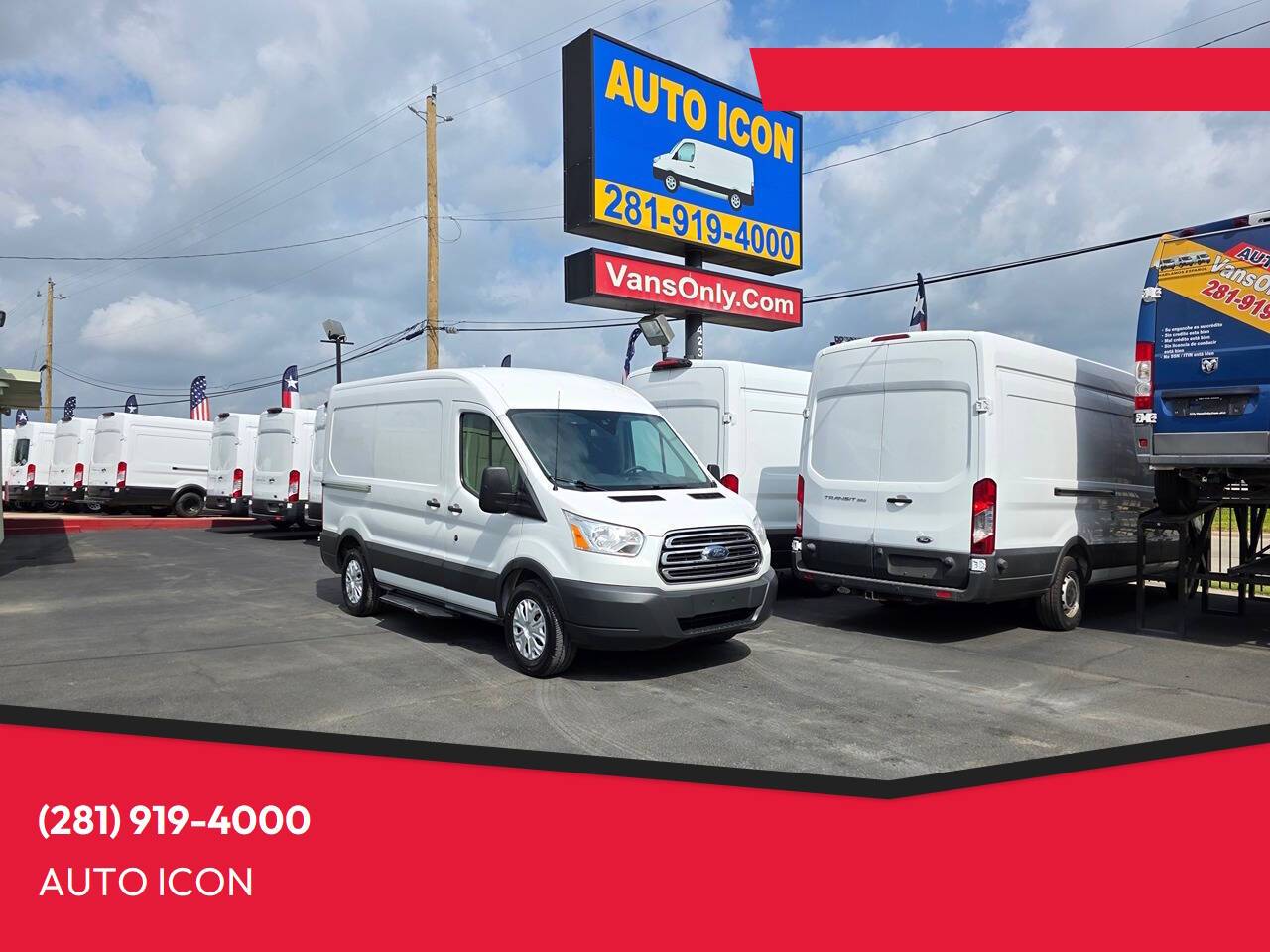 2018 Ford Transit Cargo Van T-150 — Cargo Van — 155,610 mi — Houston, TX