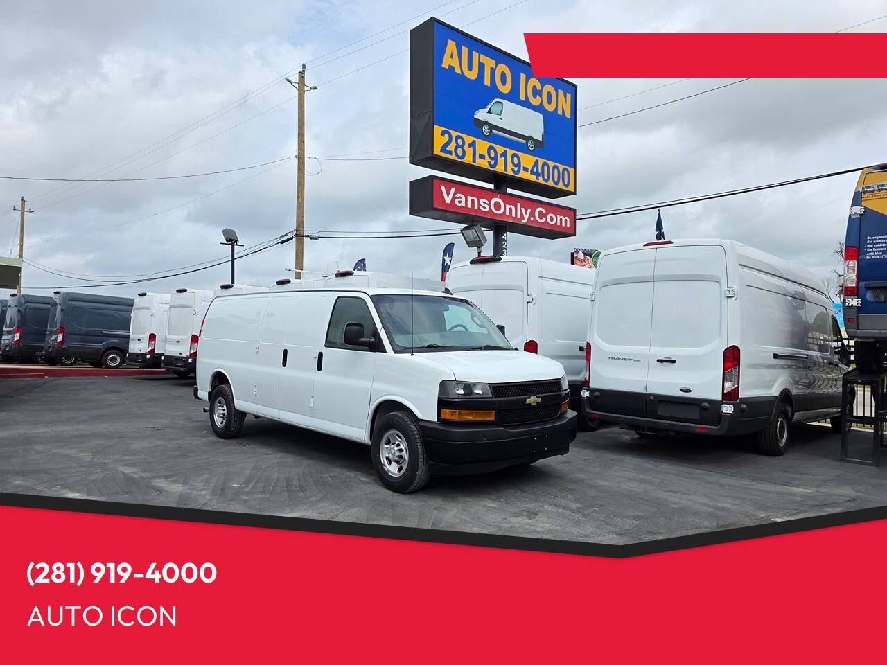 2018 Chevrolet Express Cargo Van Base — Cargo Van — 113,001 mi — Houston, TX