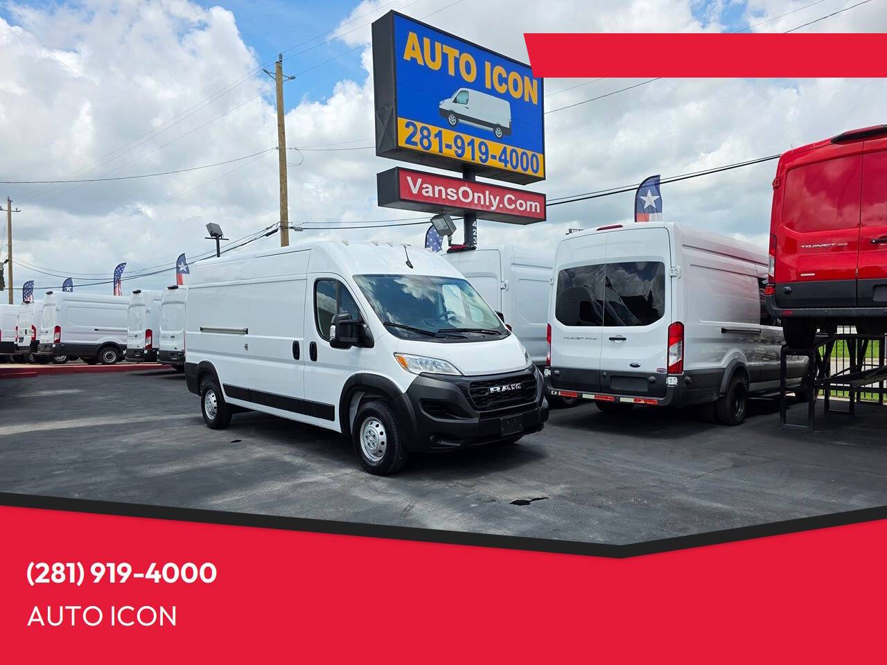 2023 Ram ProMaster Cargo Van 2500 — Cargo Van — 45,440 mi — Houston, TX