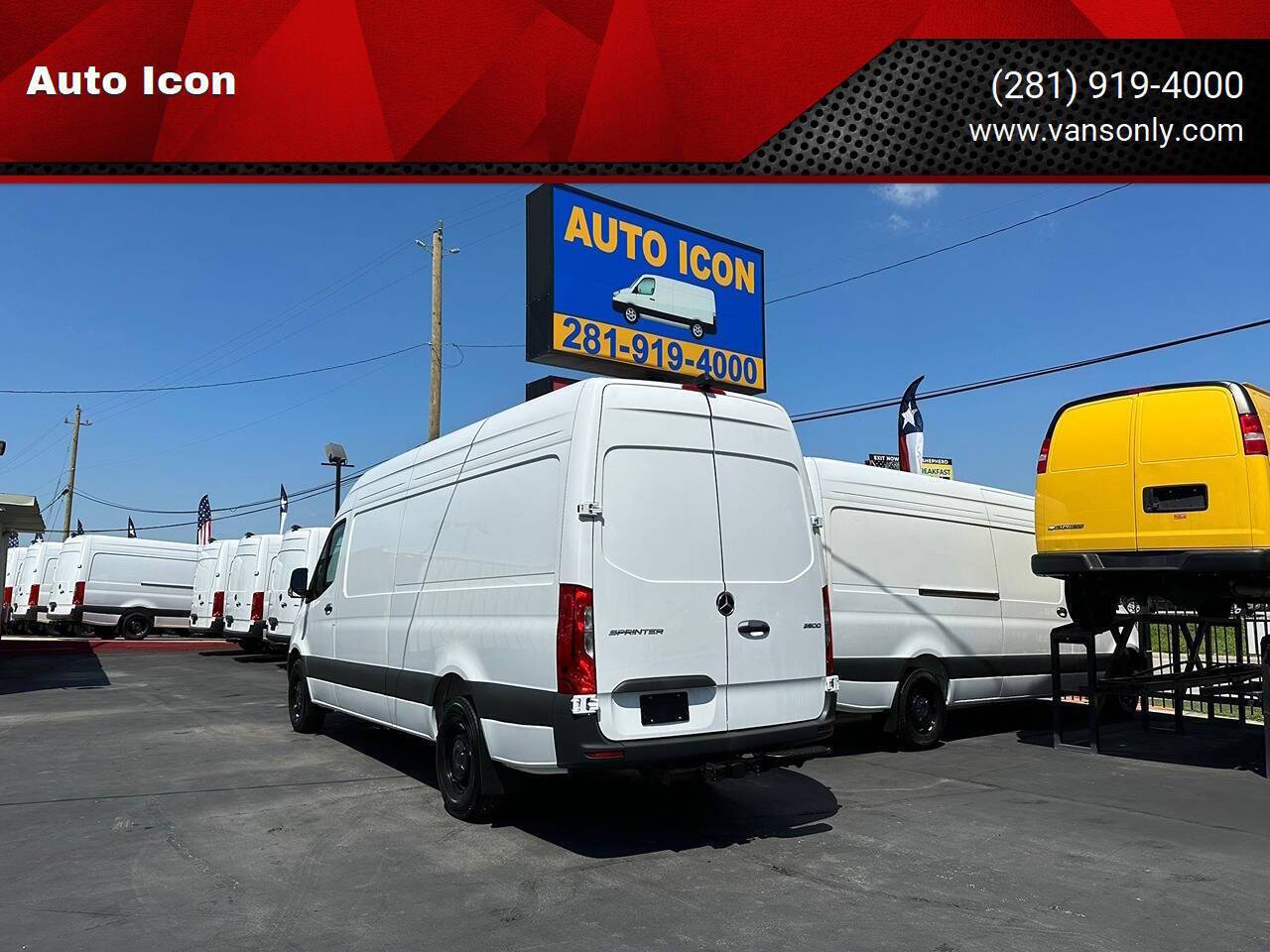 2025 Mercedes-Benz Sprinter Cargo Van 2500 — Cargo Van — 15 mi — Houston, TX