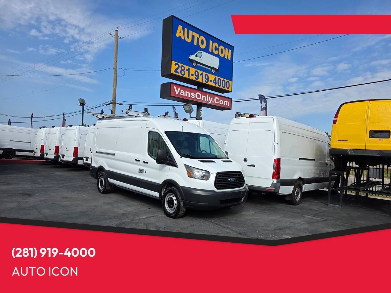 2018 Ford Transit Cargo Van T-250 — Cargo Van — 99,404 mi — Houston, TX