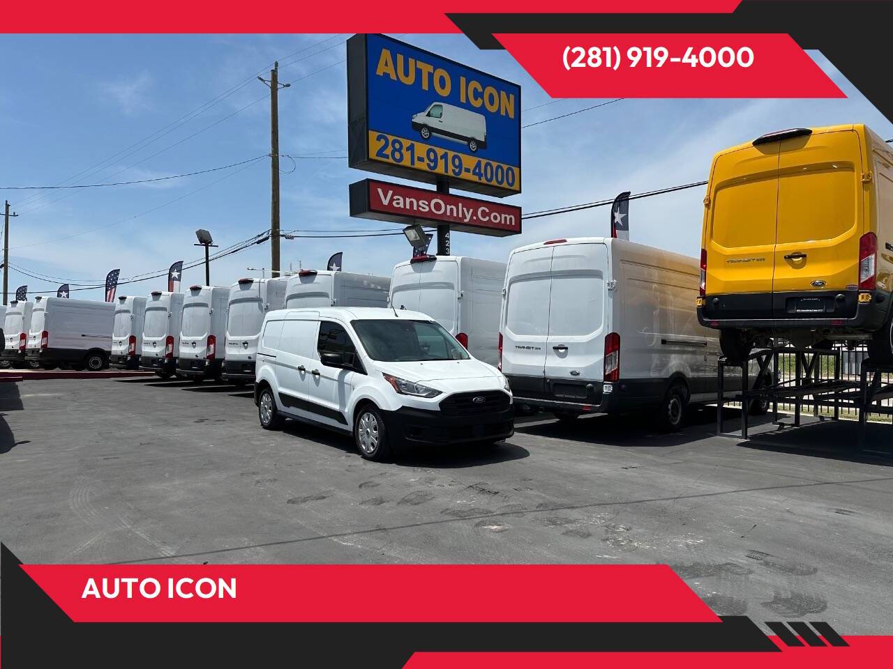 2022 Ford Transit Connect Van XL — Cargo Van — 80,339 mi — Houston, TX