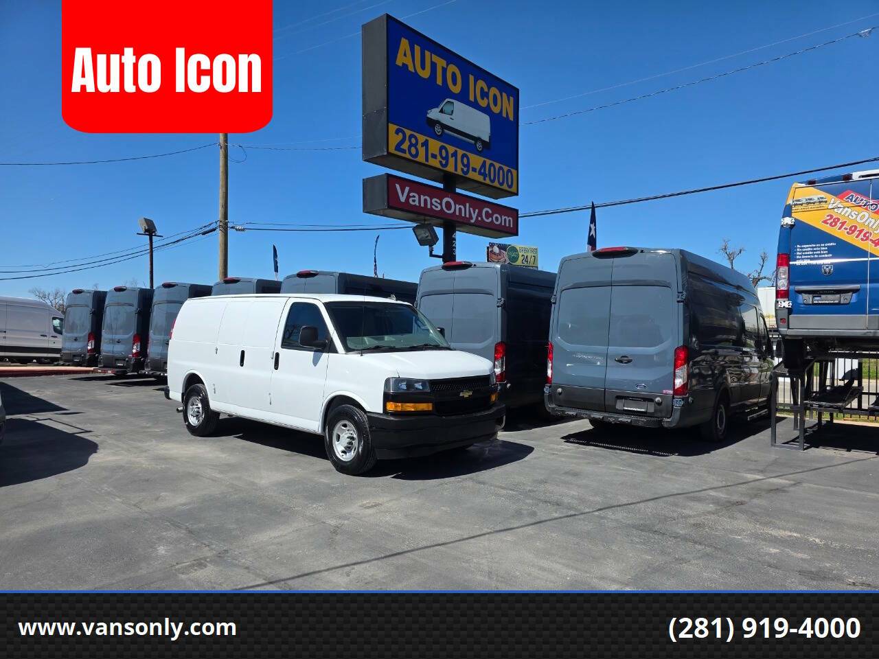2019 Chevrolet Express Cargo Van Base — Cargo Van — 90,422 mi — Houston, TX