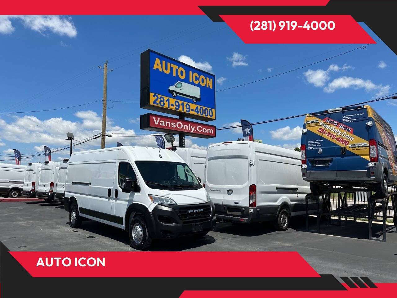 2023 Ram ProMaster Cargo Van 2500 — Cargo Van — 22,234 mi — Houston, TX