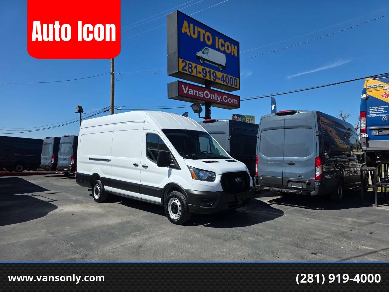 2022 Ford Transit Cargo Van T-250 — Cargo Van — 81,173 mi — Houston, TX