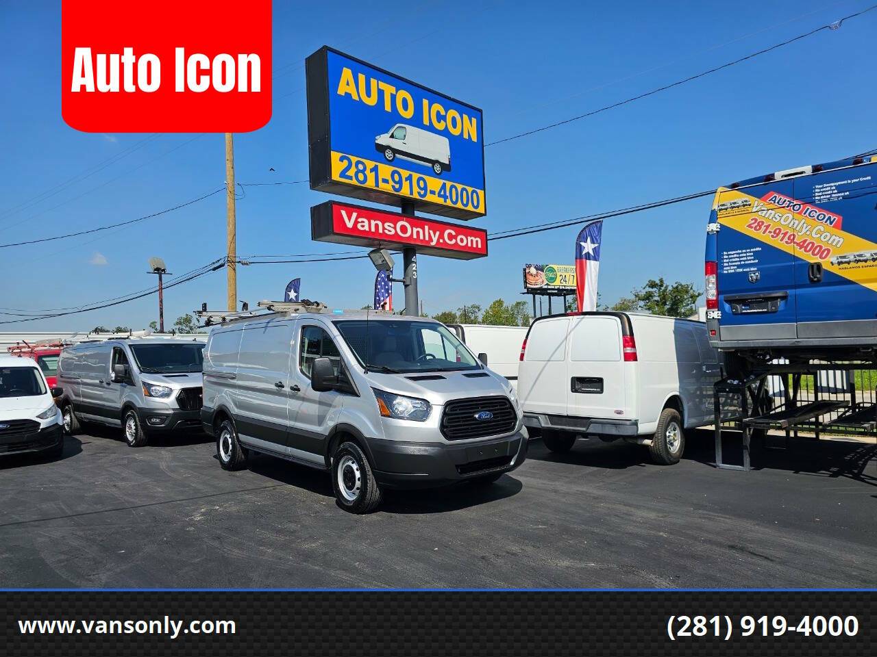 2019 Ford Transit Cargo Van T-250 — Cargo Van — 116,941 mi — Houston, TX