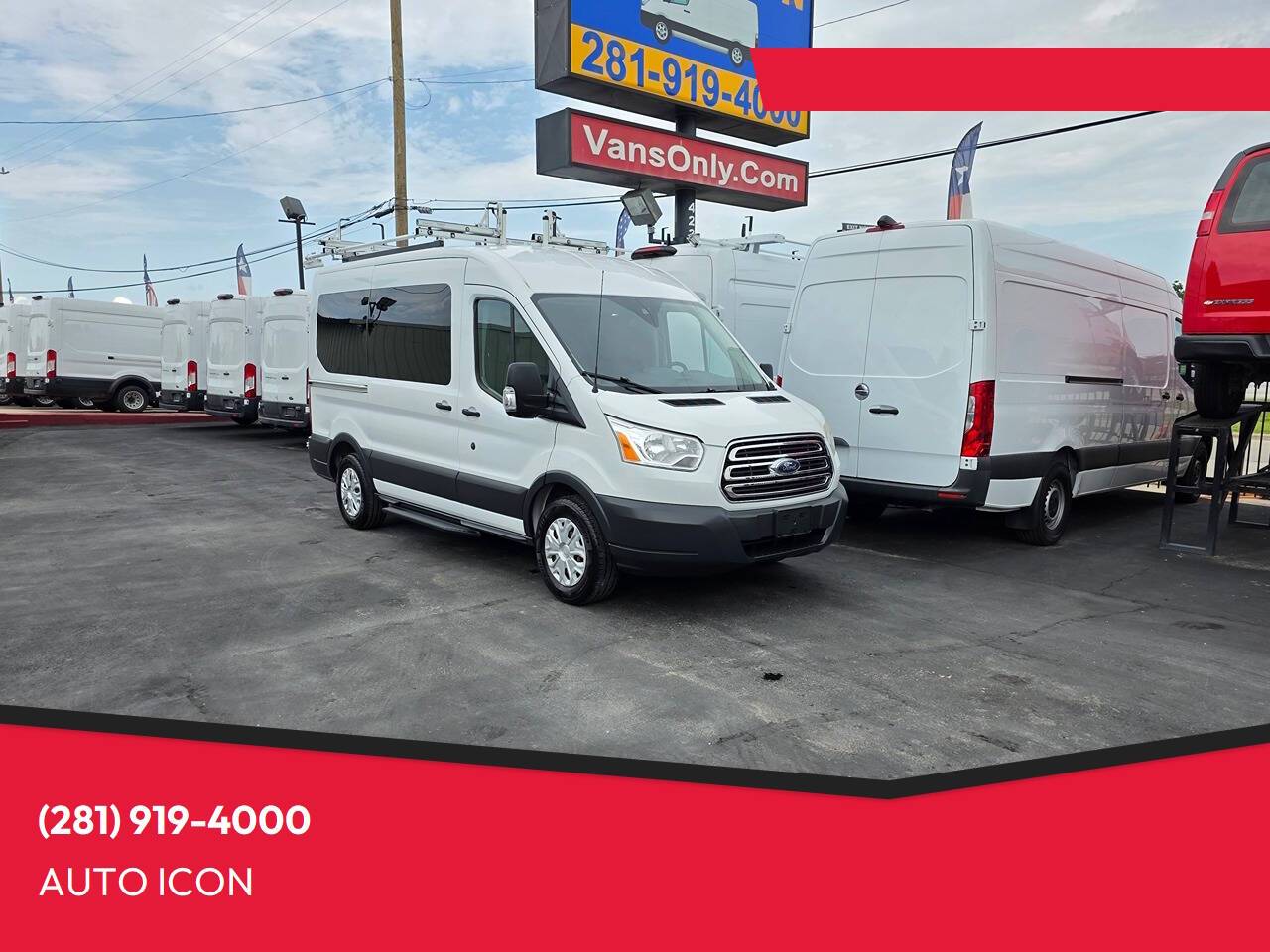 2017 Ford Transit Passenger Wagon T-150 XLT — Passenger Van — 66,888 mi — Houston, TX