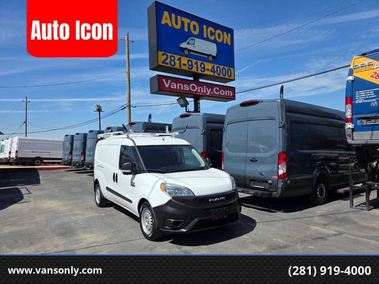 2020 Ram ProMaster City Cargo Van Tradesman — Cargo Van — 57,111 mi — Houston, TX