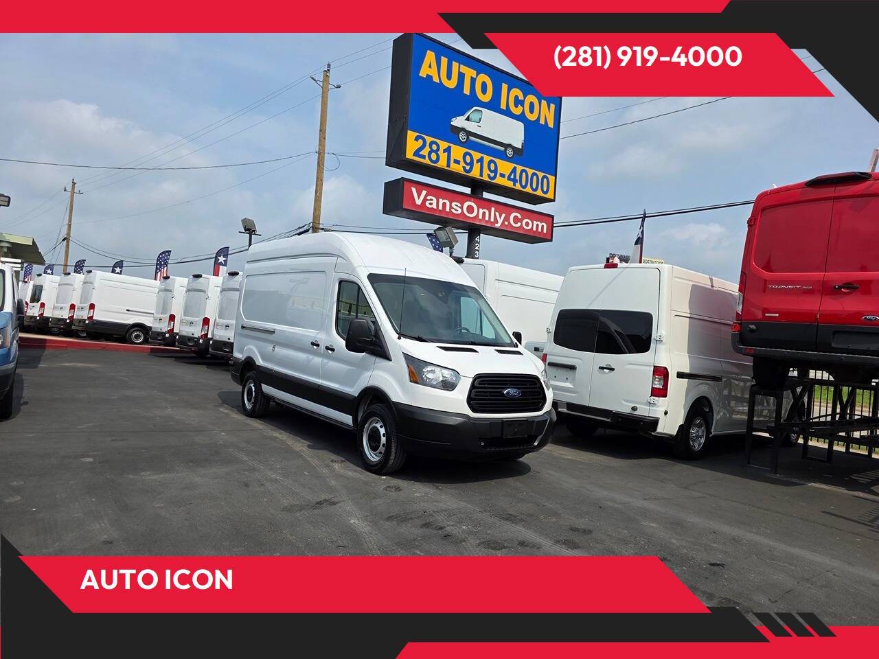 2019 Ford Transit Cargo Van T-250 — Cargo Van — 100,410 mi — Houston, TX