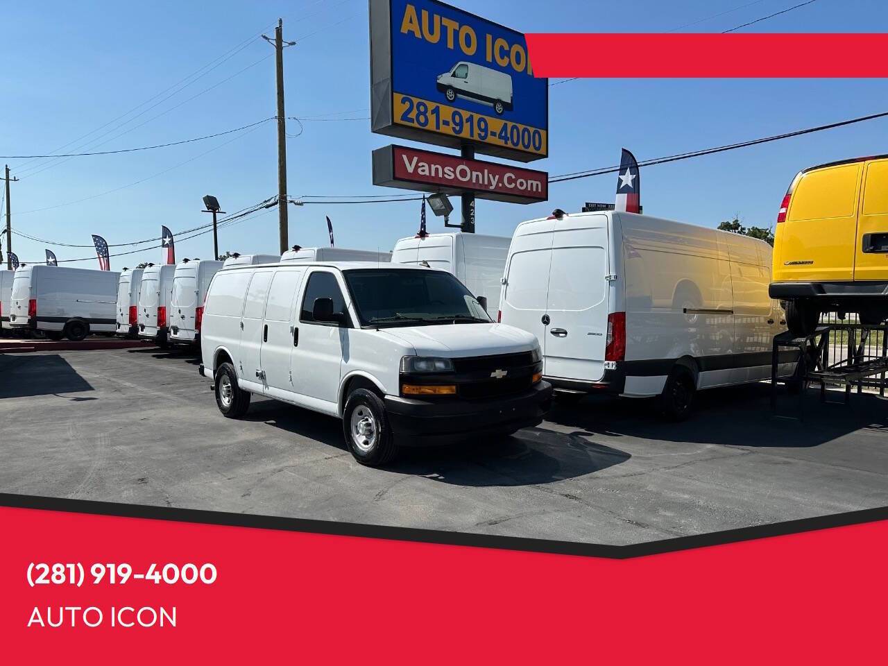 2020 Chevrolet Express Cargo Van Base — Cargo Van — 126,716 mi — Houston, TX