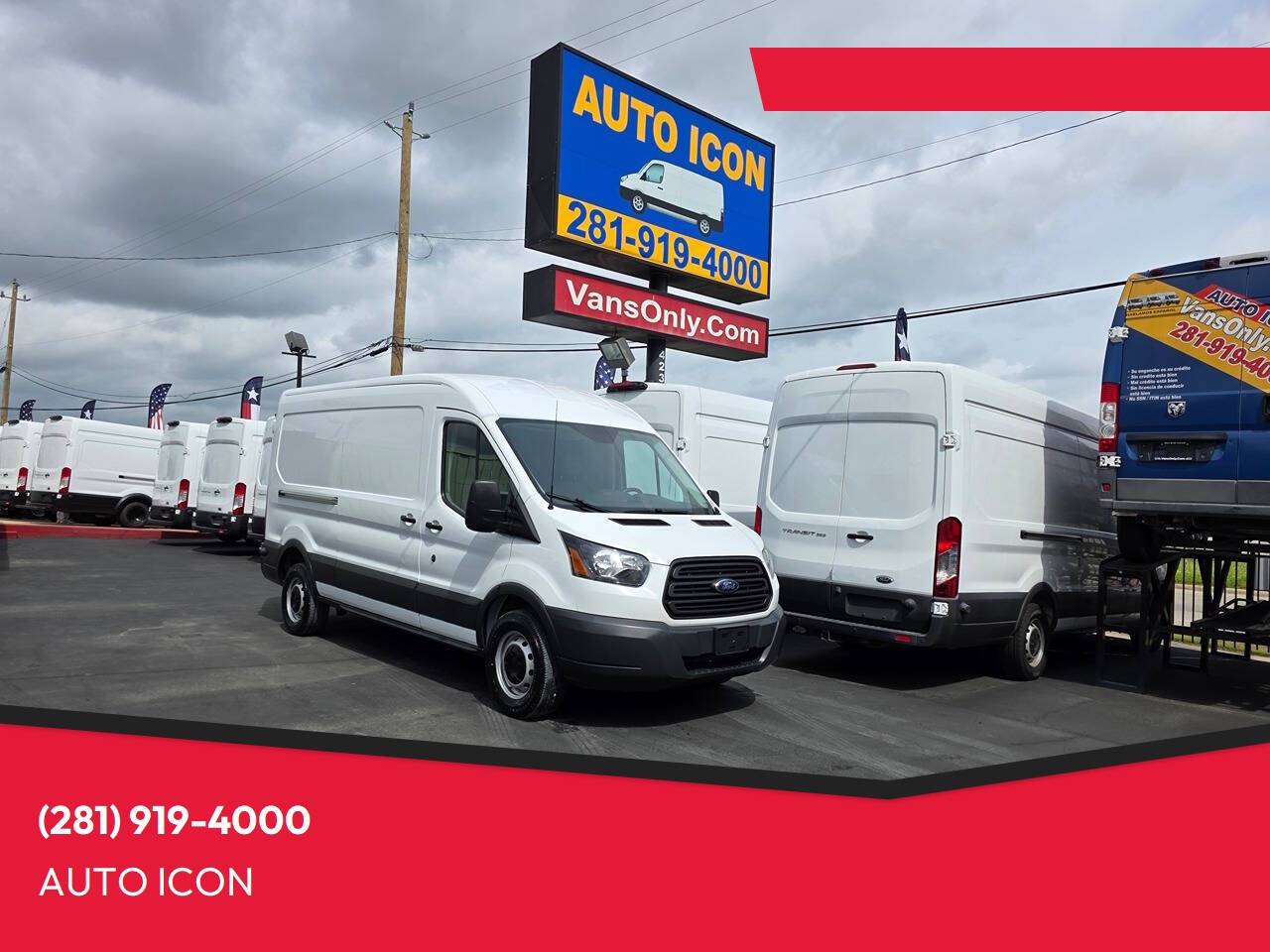 2018 Ford Transit Cargo Van T-250 — Cargo Van — 122,870 mi — Houston, TX