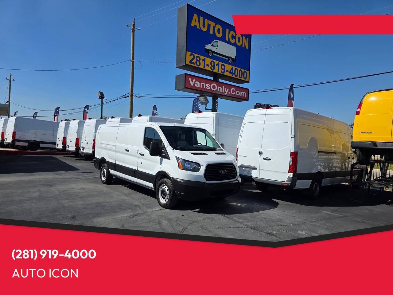 2019 Ford Transit Cargo Van T-250 — Cargo Van — 123,711 mi — Houston, TX