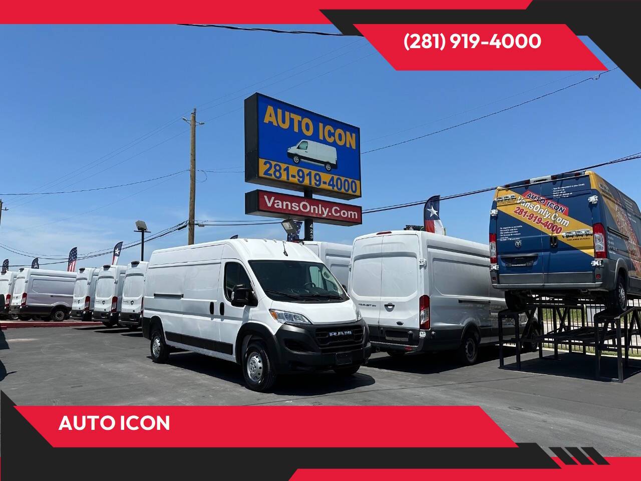2023 Ram ProMaster Cargo Van 2500 — Cargo Van — 24,398 mi — Houston, TX