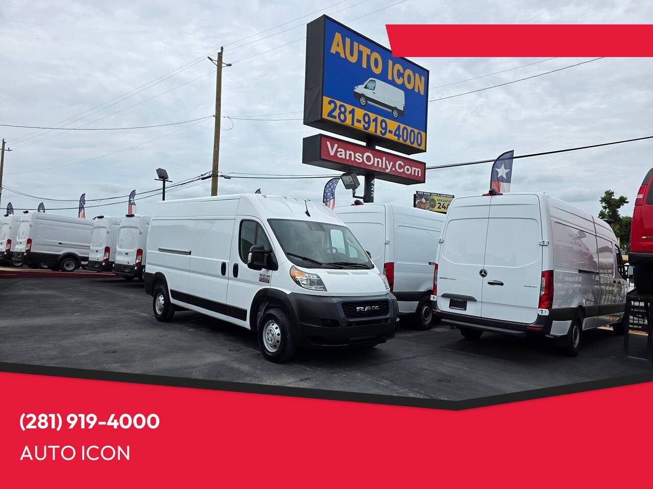 2022 Ram ProMaster Cargo Van 2500 — Cargo Van — 26,217 mi — Houston, TX