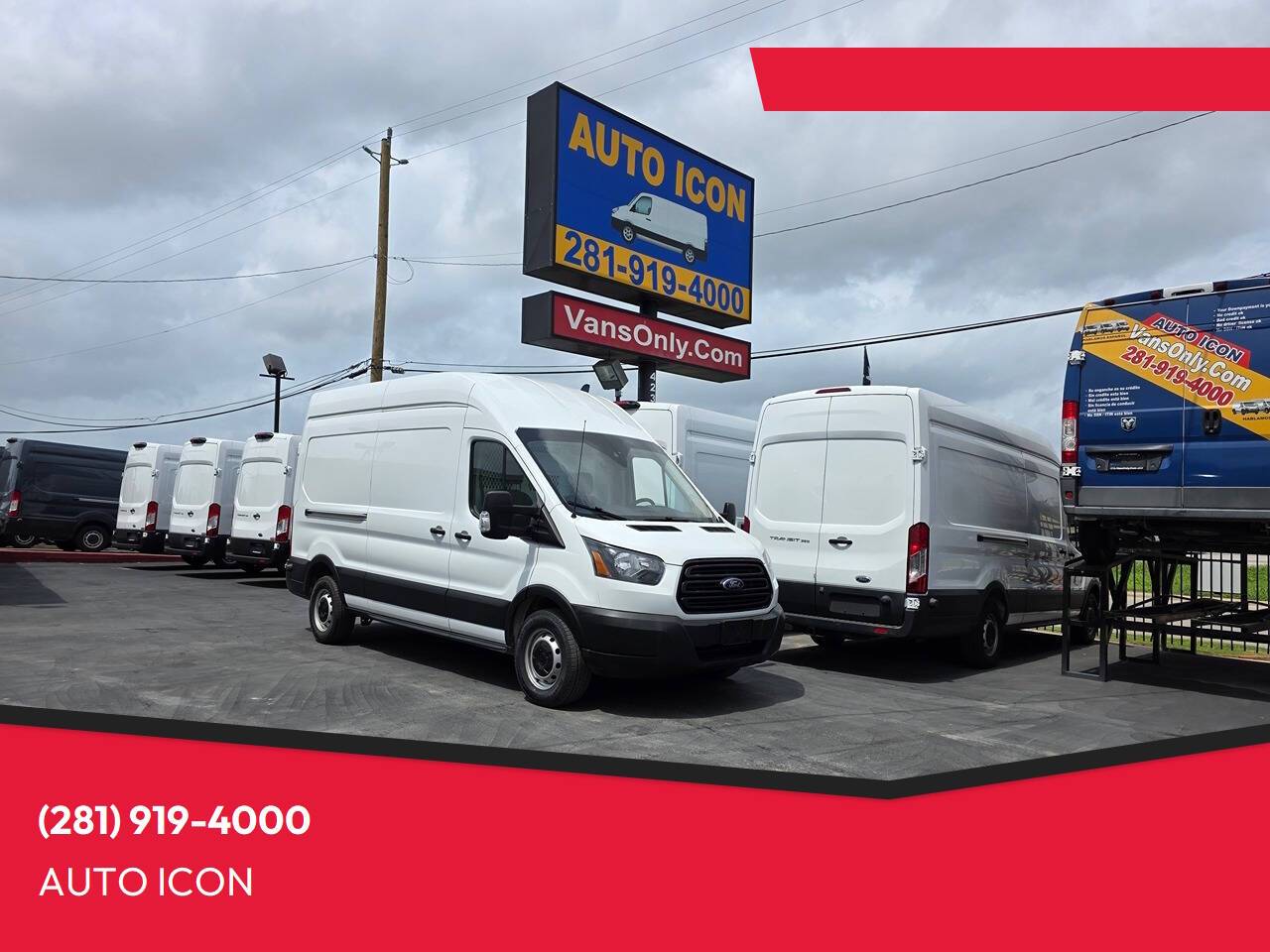 2019 Ford Transit Cargo Van T-350 — Cargo Van — 117,926 mi — Houston, TX