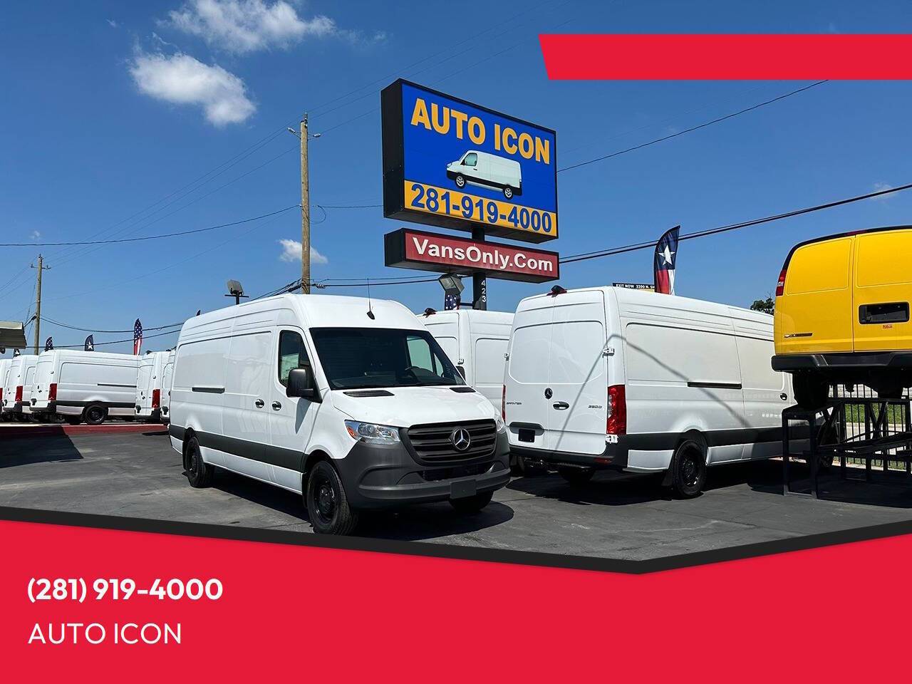 2025 Mercedes-Benz Sprinter Cargo Van 2500 — Cargo Van — 15 mi — Houston, TX