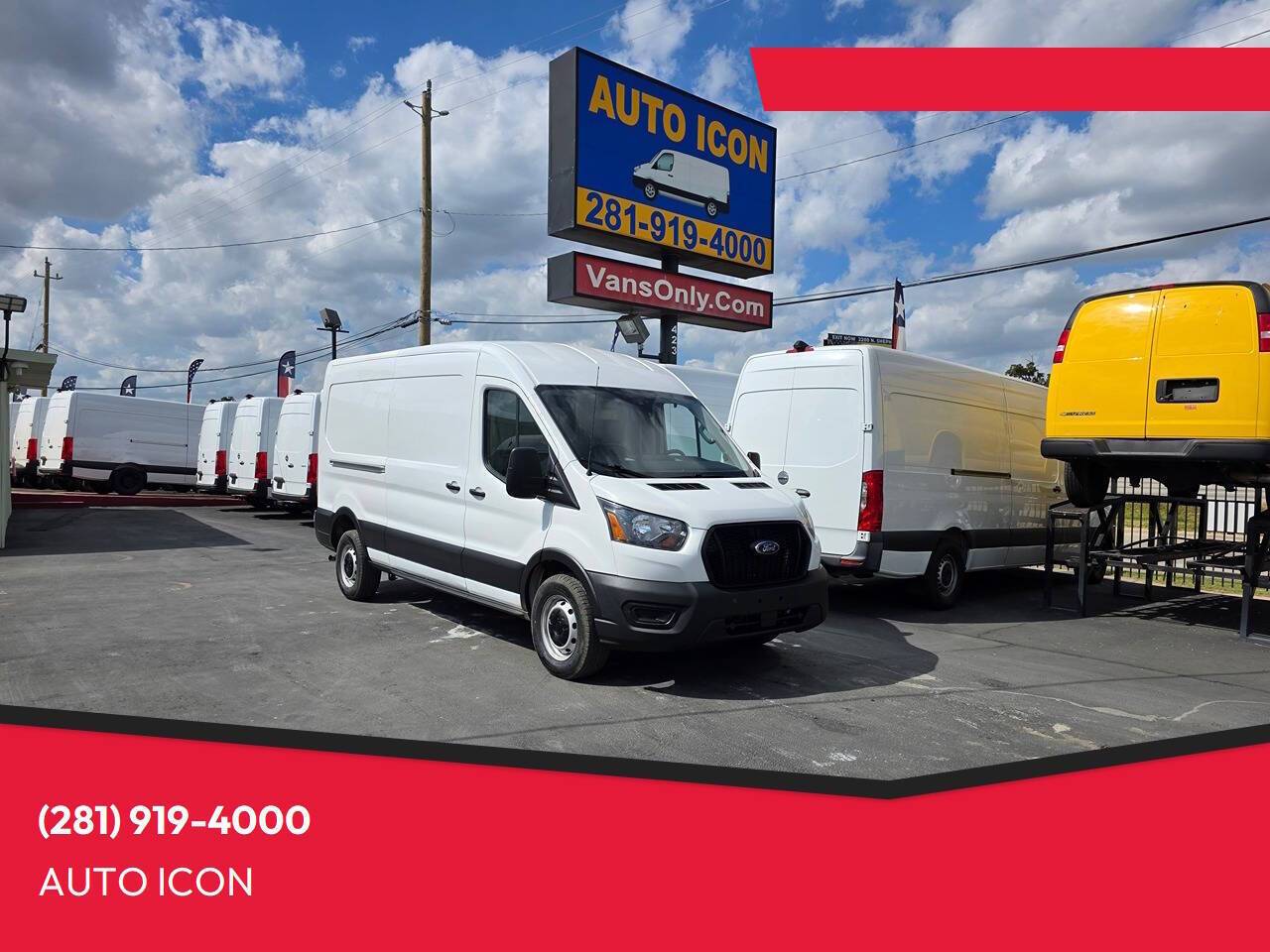 2022 Ford Transit Cargo Van T-250 — Cargo Van — 67,176 mi — Houston, TX