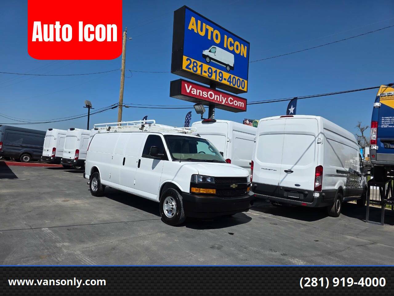 2019 Chevrolet Express Cargo Van Base — Cargo Van — 70,397 mi — Houston, TX