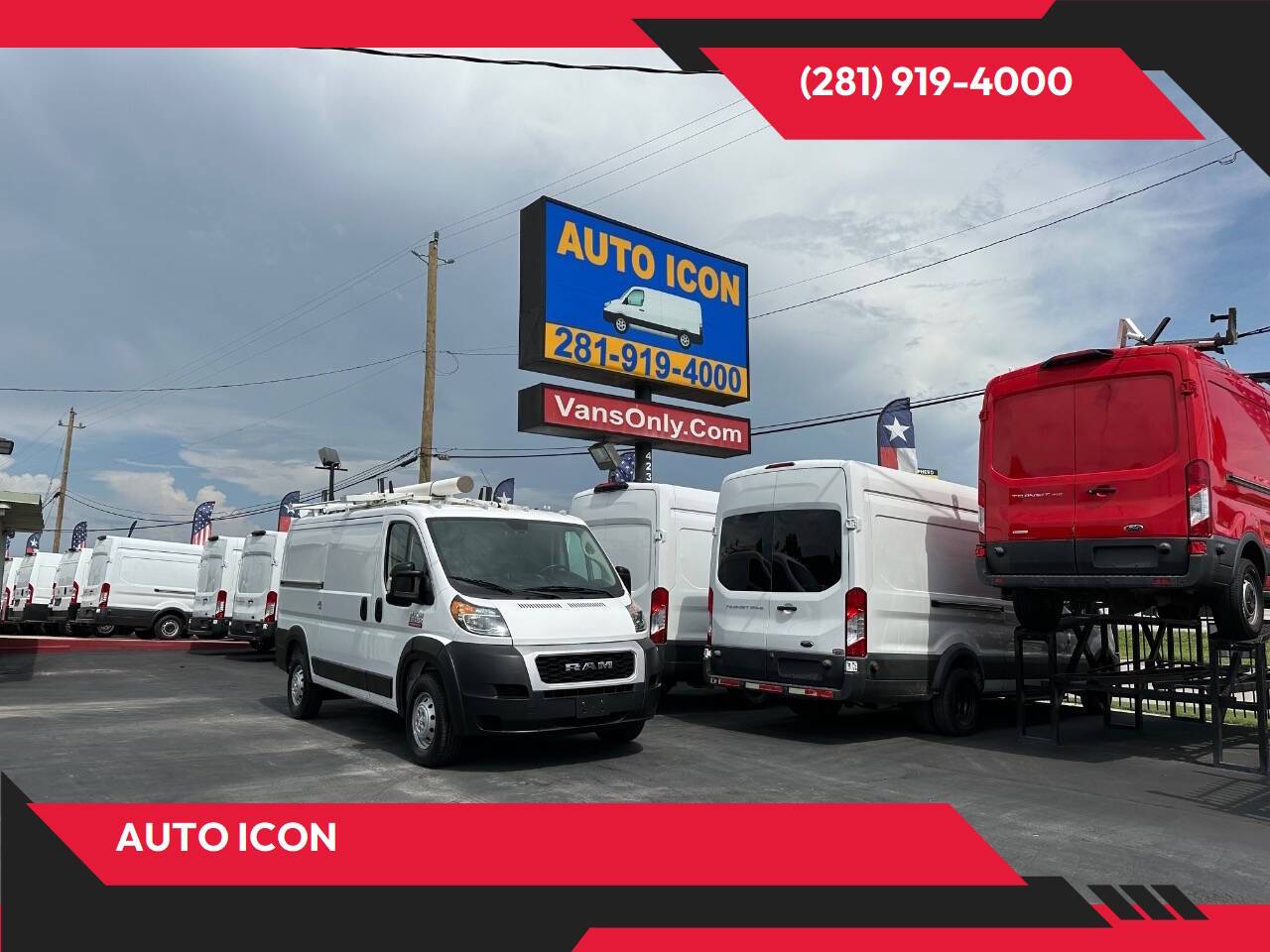 2020 Ram ProMaster Cargo Van 1500 — Cargo Van — 82,607 mi — Houston, TX