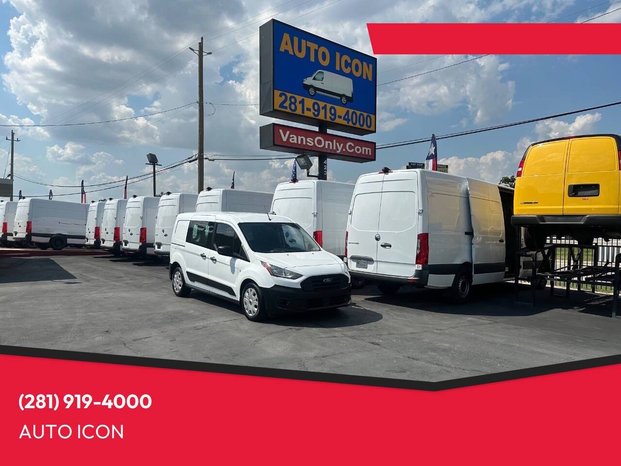 2022 Ford Transit Connect Van XL — Cargo Van — 131,929 mi — Houston, TX