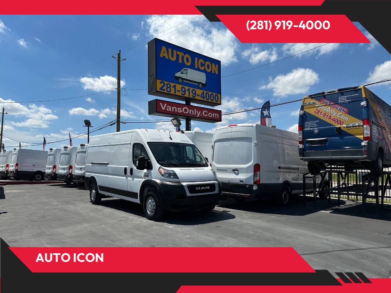 2022 Ram ProMaster Cargo Van 2500 — Cargo Van — 35,516 mi — Houston, TX
