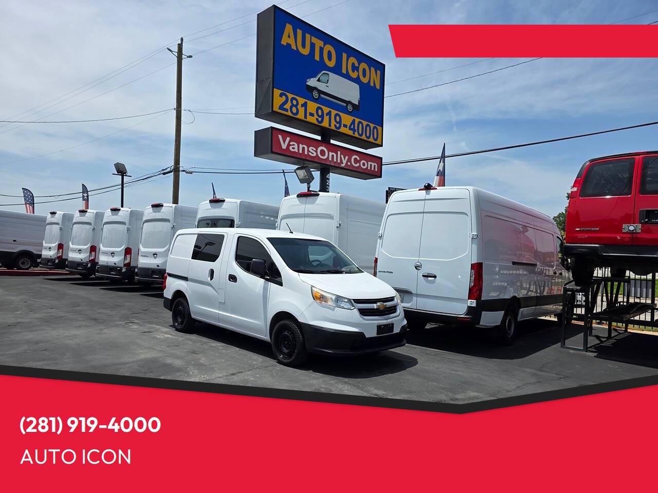 2015 Chevrolet City Express Cargo Van LT — Cargo Van — 10,155 mi — Houston, TX