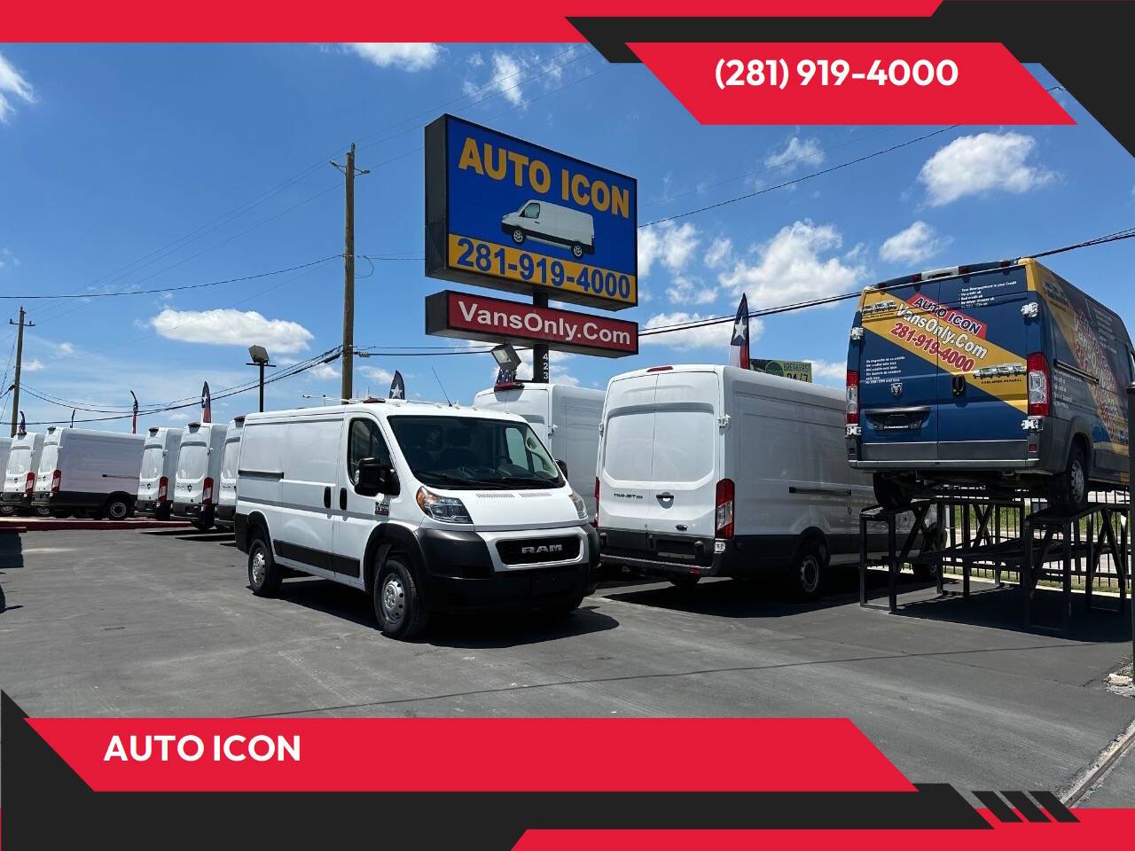 2020 Ram ProMaster Cargo Van 1500 — Cargo Van — 127,620 mi — Houston, TX