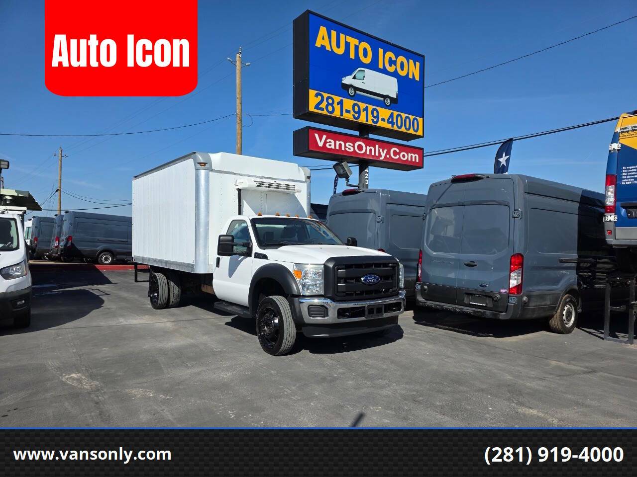 2016 Ford Super Duty F-550 Chassis Cab XL — Chassis Cab Truck — 101,856 mi — Houston, TX