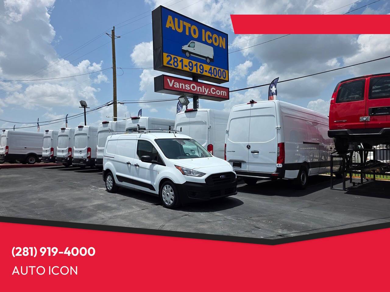 2022 Ford Transit Connect Van XL — Cargo Van — 131,468 mi — Houston, TX