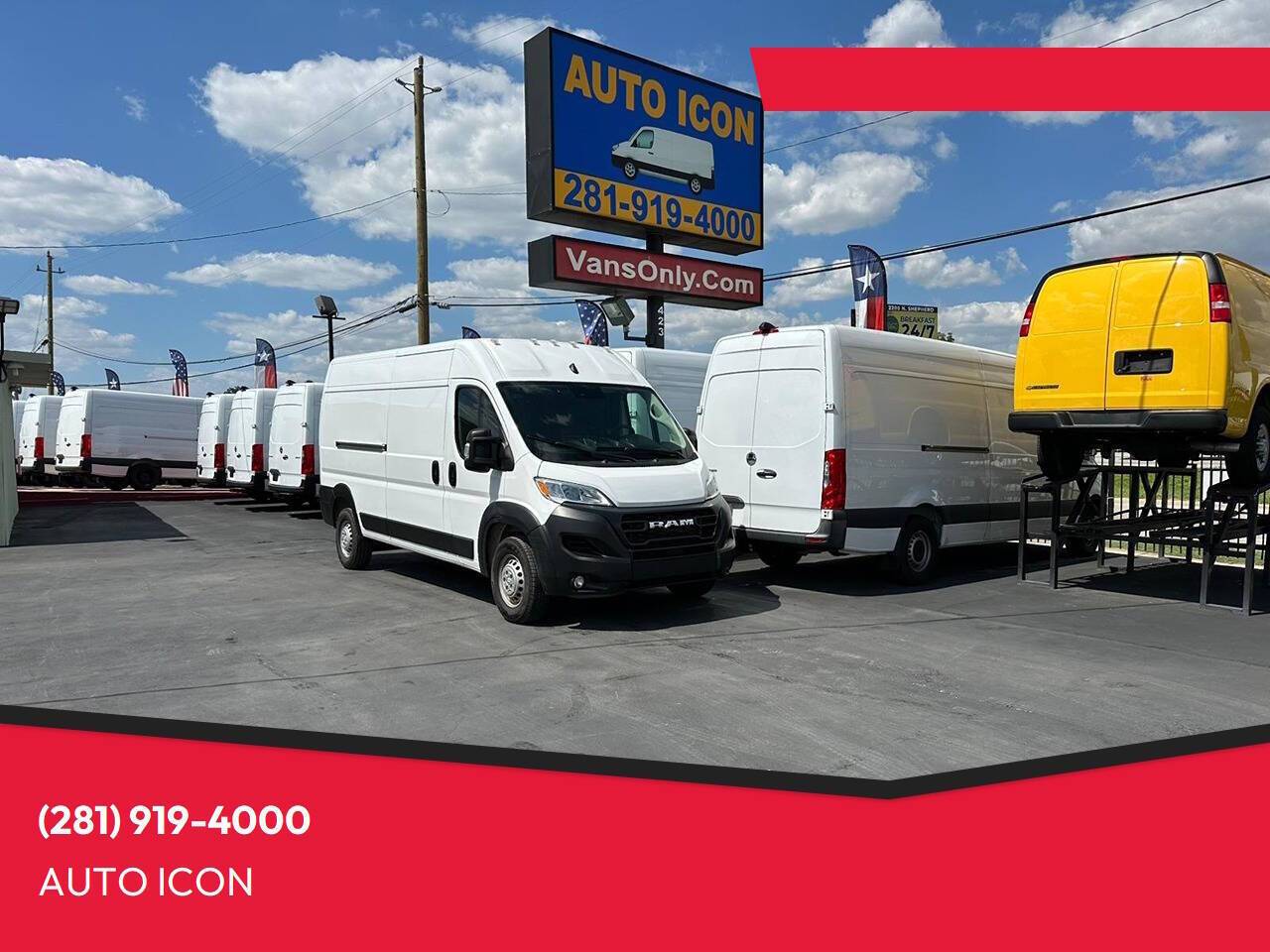2025 Ram ProMaster Cargo Van Tradesman 2500 — Cargo Van — 20,104 mi — Houston, TX
