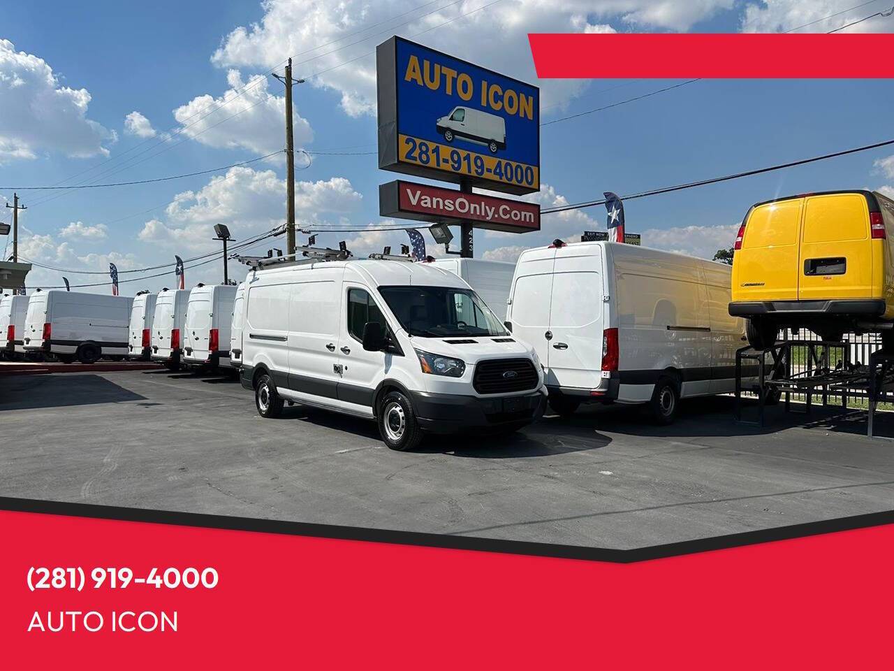 2018 Ford Transit Cargo Van T-250 — Cargo Van — 127,261 mi — Houston, TX