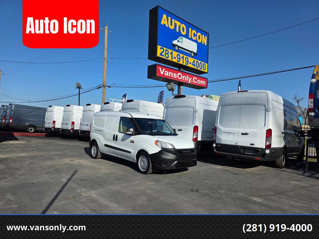 2021 Ram ProMaster City Cargo Van Tradesman — Cargo Van — 104,706 mi — Houston, TX
