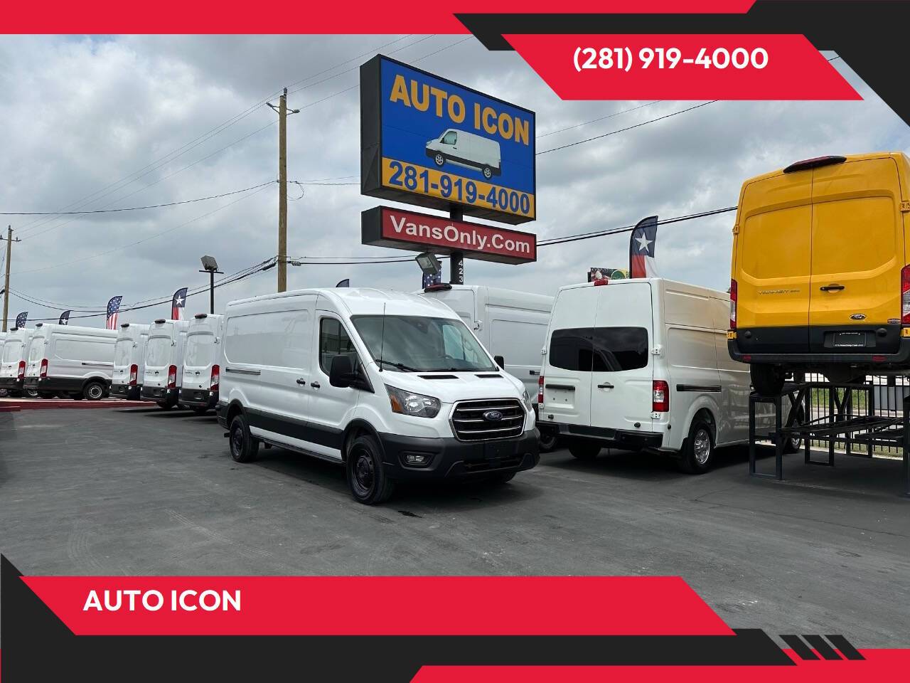 2020 Ford Transit Cargo Van T-250 — Cargo Van — 50,560 mi — Houston, TX