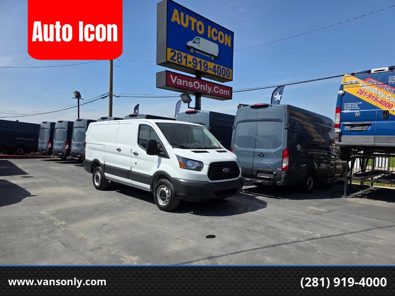 2018 Ford Transit Cargo Van T-250 — Cargo Van — 236,589 mi — Houston, TX