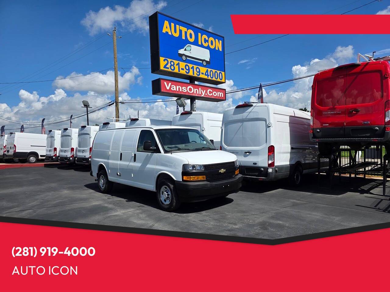 2020 Chevrolet Express Cargo Van Base — Cargo Van — 103,890 mi — Houston, TX