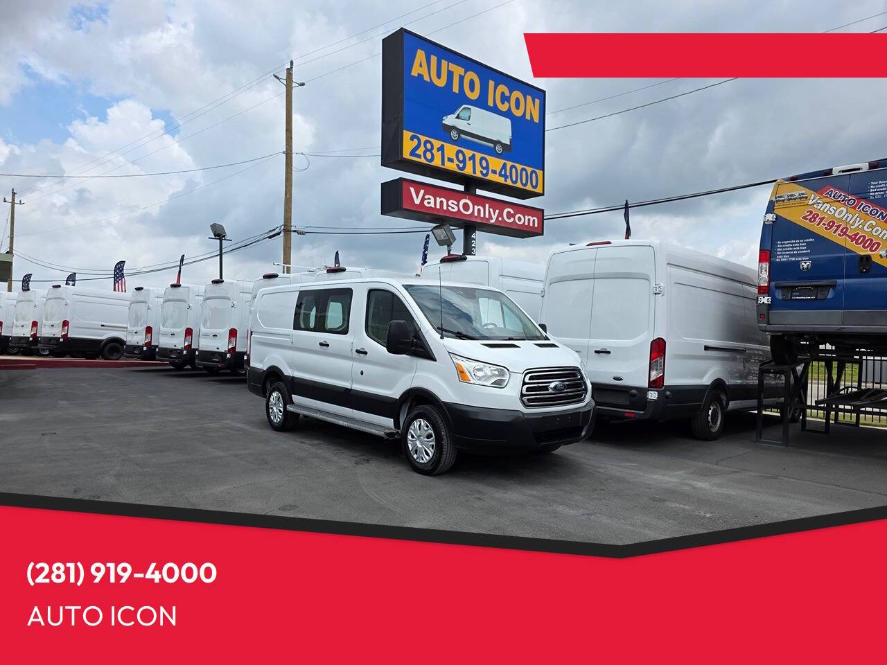 2019 Ford Transit Cargo Van T-250 — Cargo Van — 198,575 mi — Houston, TX
