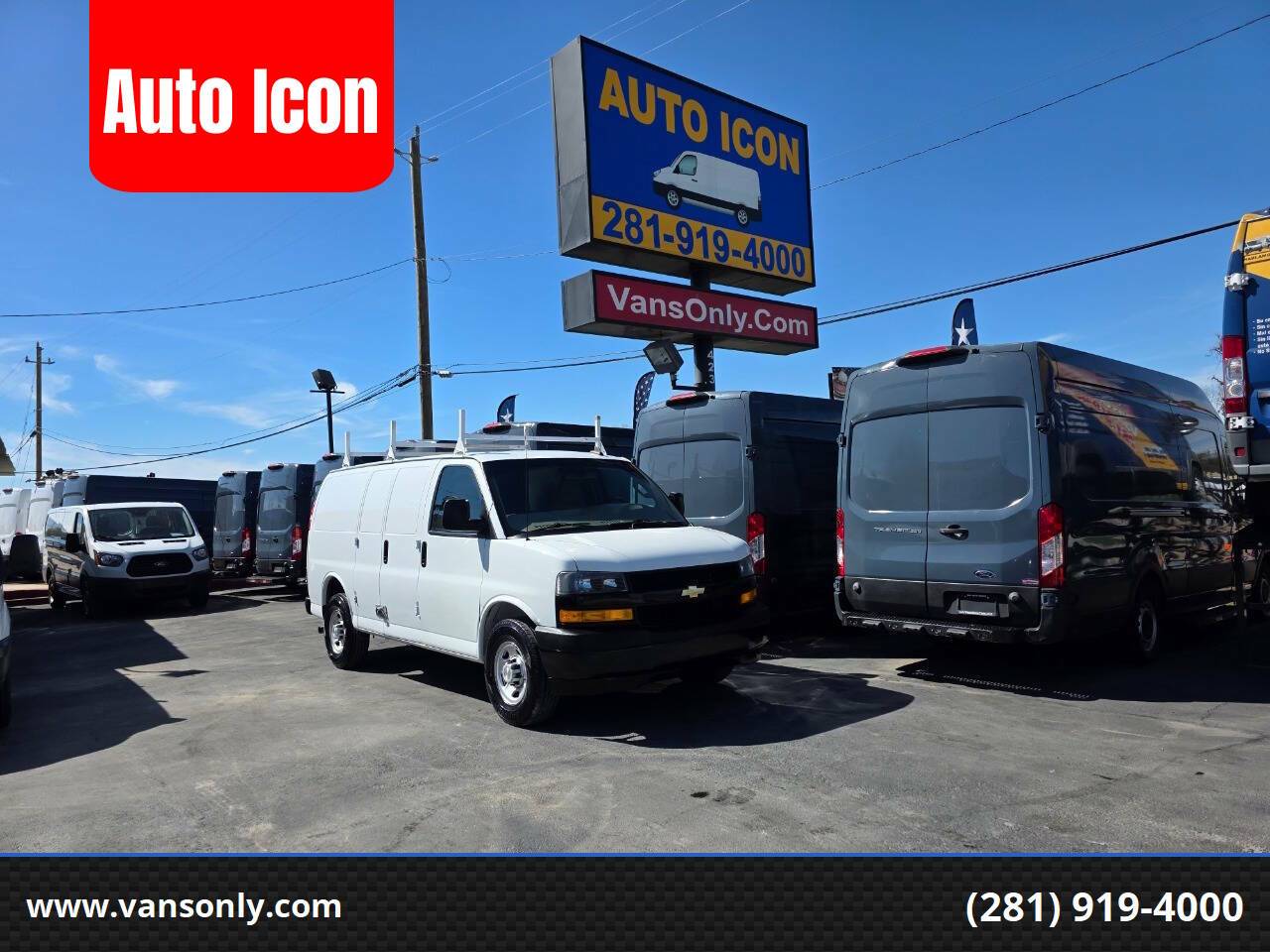 2020 Chevrolet Express Cargo Van Base — Cargo Van — 130,449 mi — Houston, TX