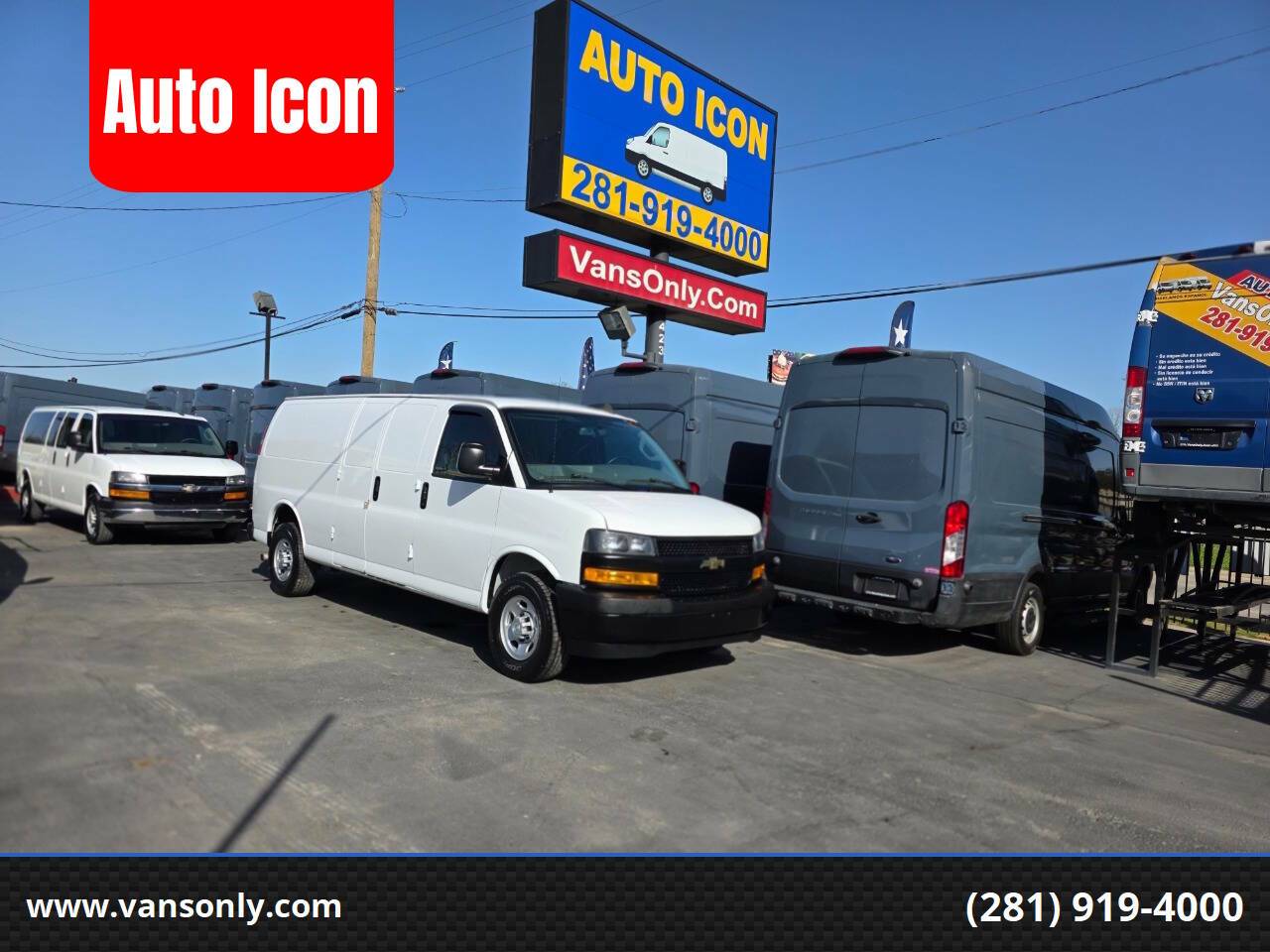 2019 Chevrolet Express Cargo Van Base — Cargo Van — 93,284 mi — Houston, TX