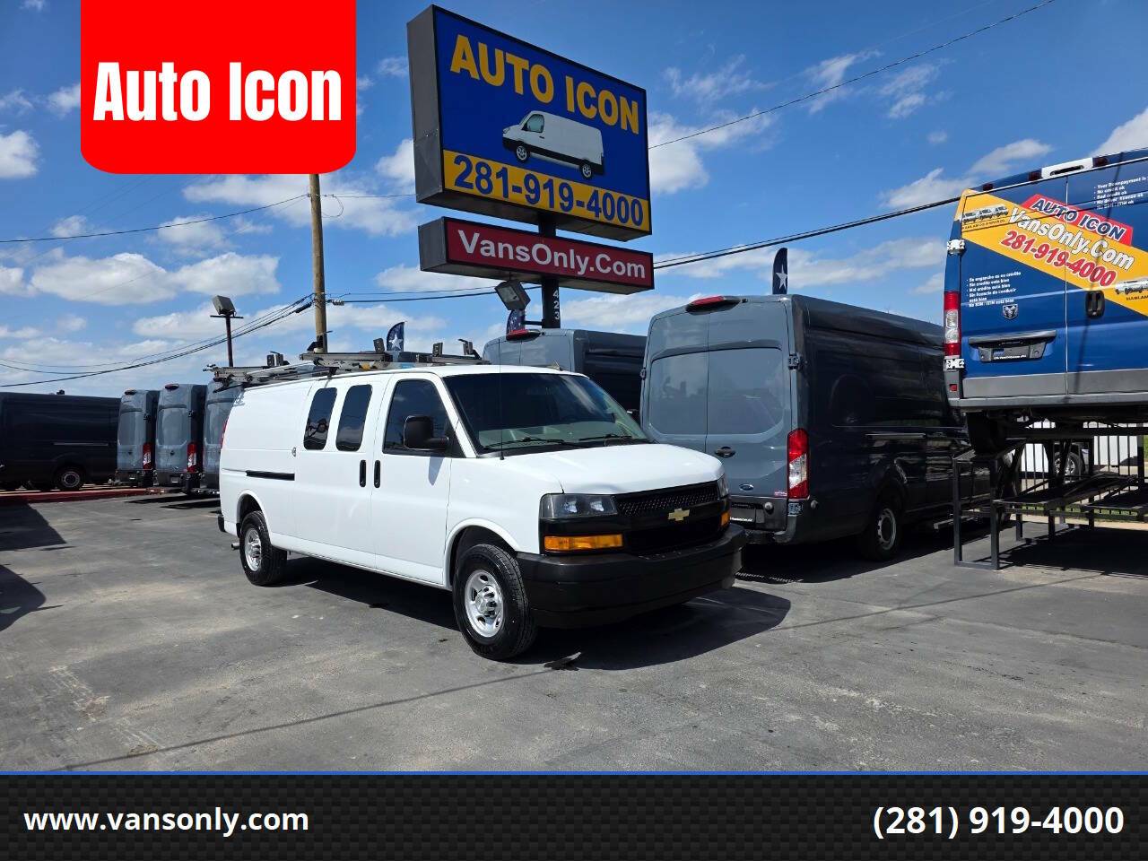 2021 Chevrolet Express Cargo Van Base — Cargo Van — 109,938 mi — Houston, TX