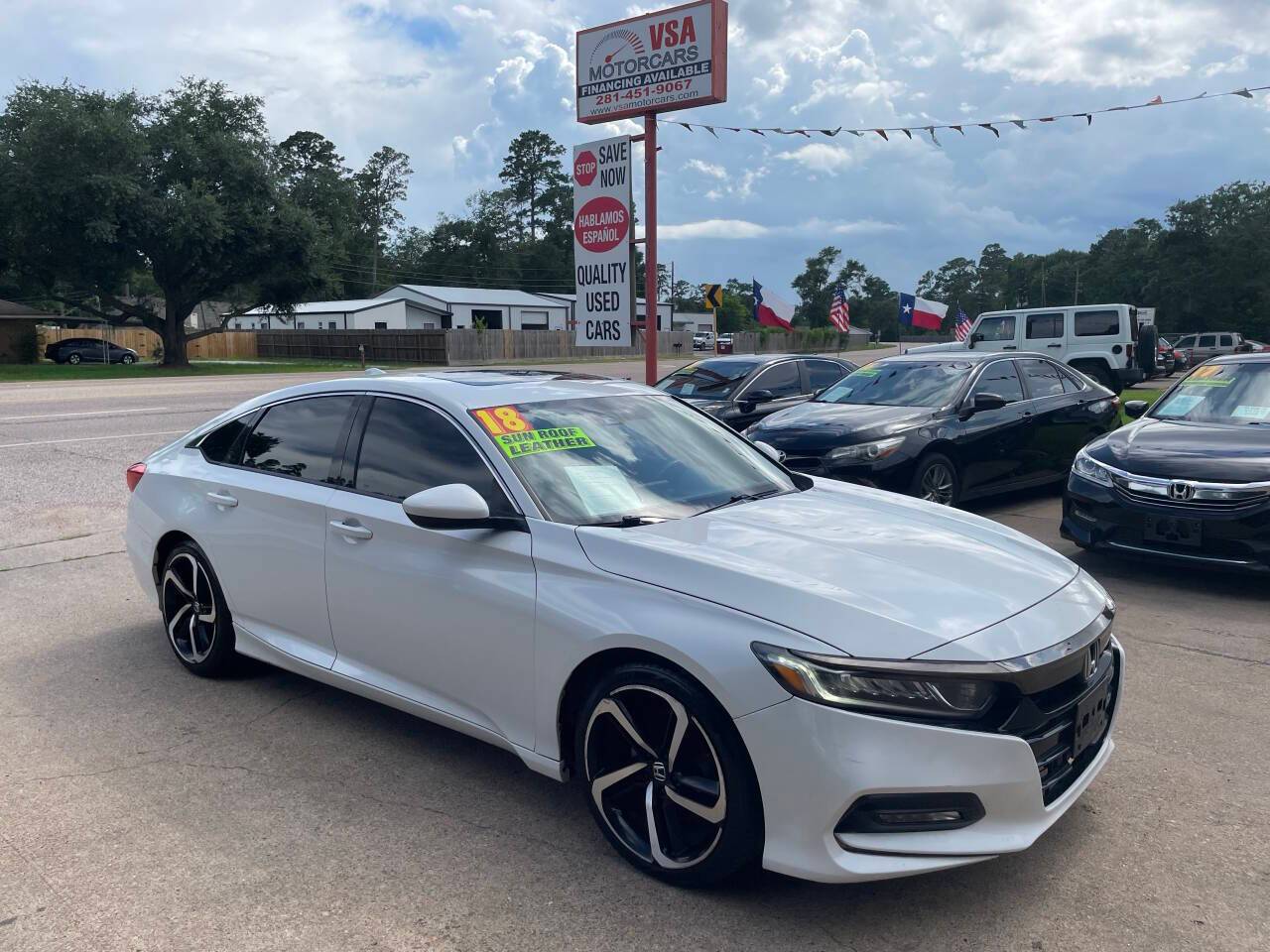 2018 Honda Accord Sport — Sedan — 98,885 mi — Cypress, TX