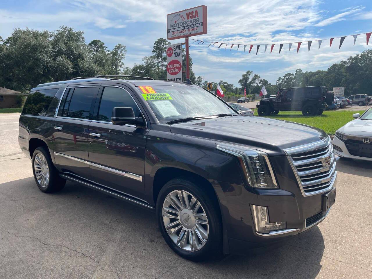 2018 Cadillac Escalade Platinum — SUV — 110,301 mi — Cypress, TX
