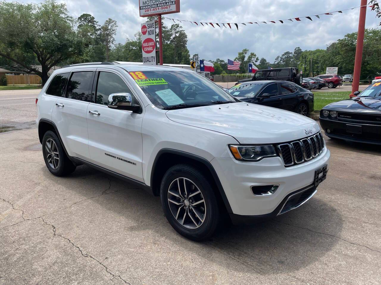 2018 Jeep Grand Cherokee Limited — SUV — 108,398 mi — Cypress, TX