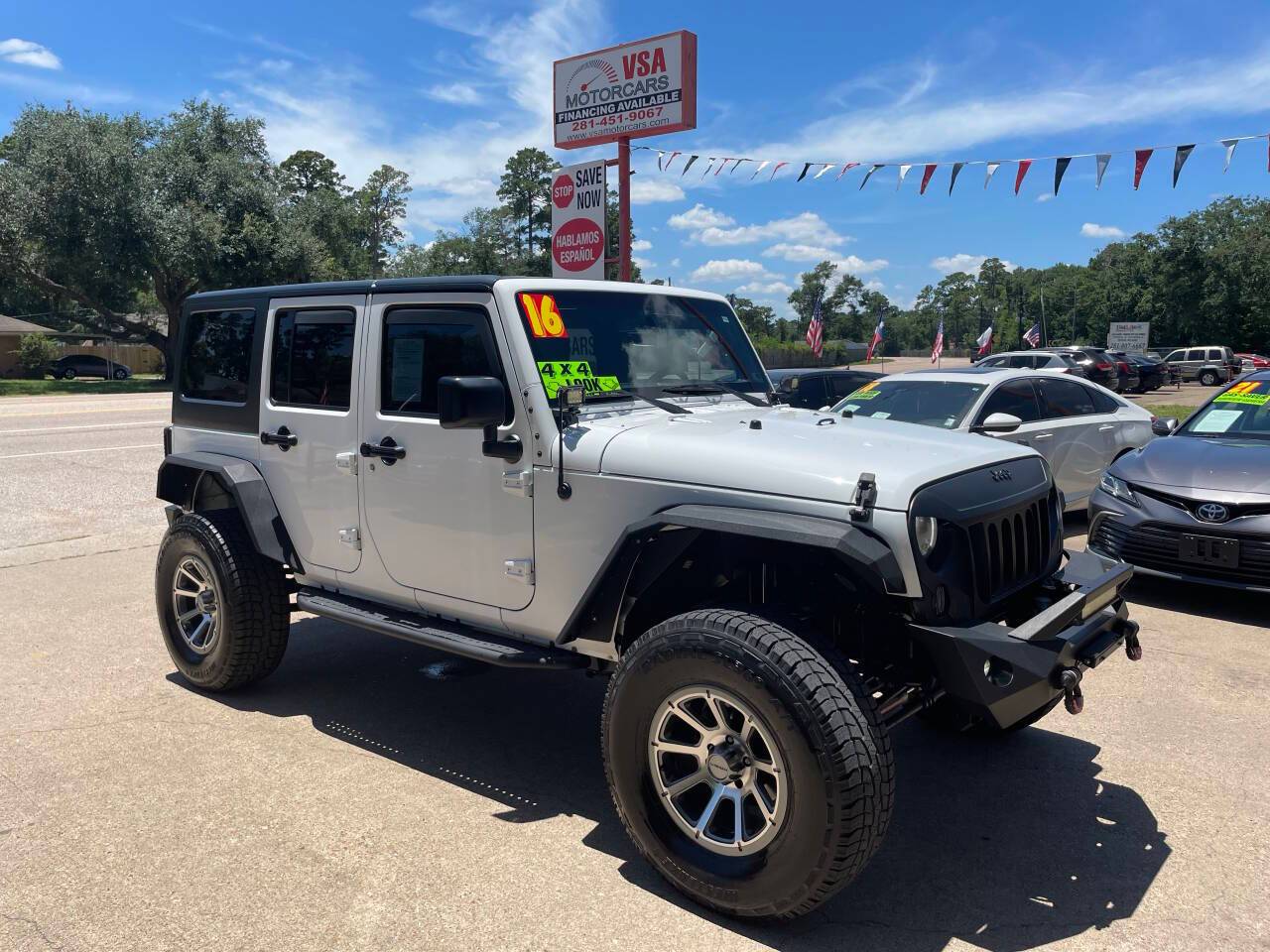 2016 Jeep Wrangler Sport — SUV — 96,468 mi — Cypress, TX