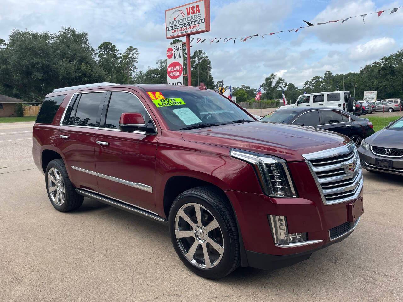 2016 Cadillac Escalade Platinum — SUV — 111,421 mi — Cypress, TX